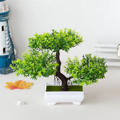 Mini Artificial Bonsai Tree – Home Decor