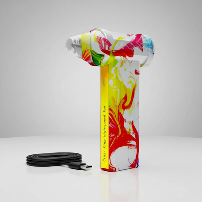High-Speed Turbo Jet Fan USB Rechargeable