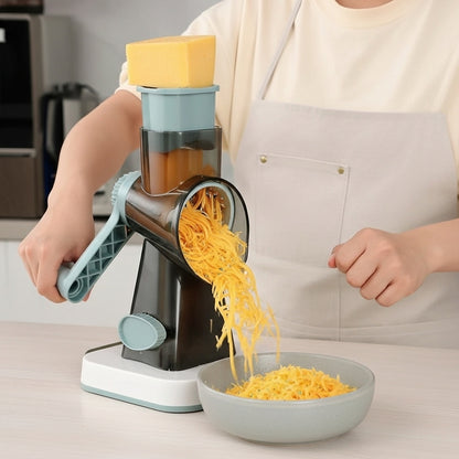 3-in-1 Rotary Slicer & Grater