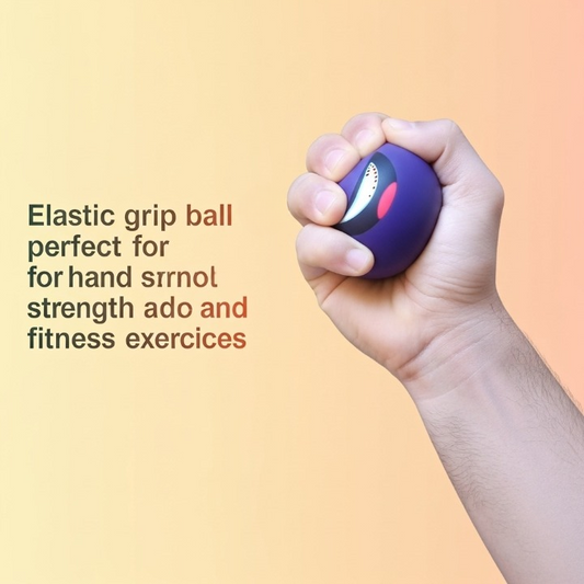 Elastic Hand Grip Ball – Strengthen Your Grip & Boost Fitness