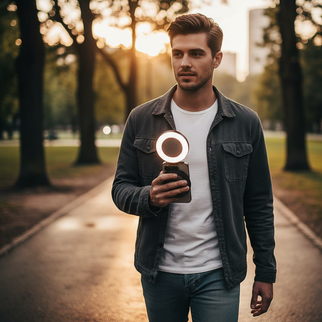 MagSafe Foldable Selfie Light