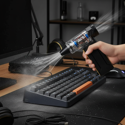 High-Speed Turbo Jet Fan USB Rechargeable